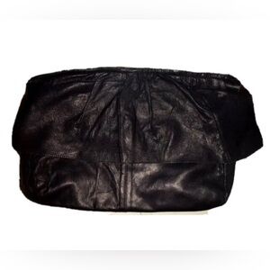 Morgan Taylor Lambskin Leather Clutch, soft Lambskin leather